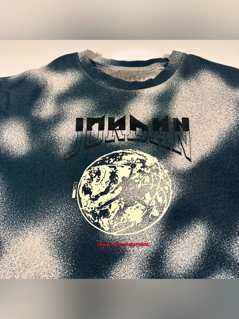 Jordan Sport Anthracite Dark Smoke Gray Graphic Tee Size XL #FB7448-066 Retro